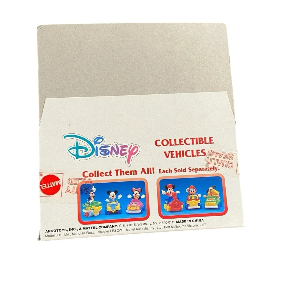 DISNEY COLLECTIBLE Vehicles 1992 Die Cast Metal Goofy Figure Airplane‎ Mattel